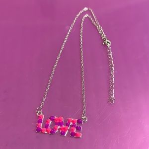LOVE necklace (free with bundle)